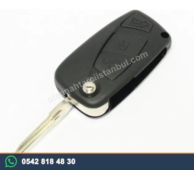 Fiat kumandalı katlanır anahtar