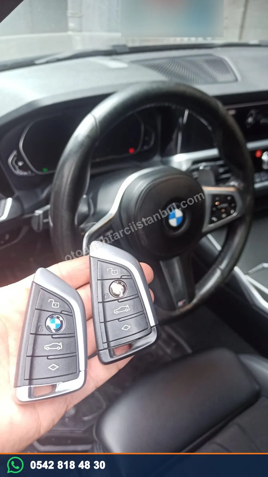 2023 BMW 320 (G20) yedek anahtarı