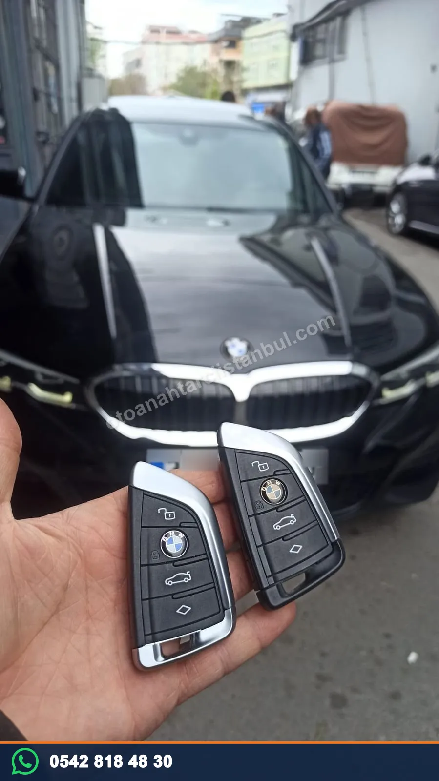 2023 BMW 320 (G20) için yapılan iki anahtar